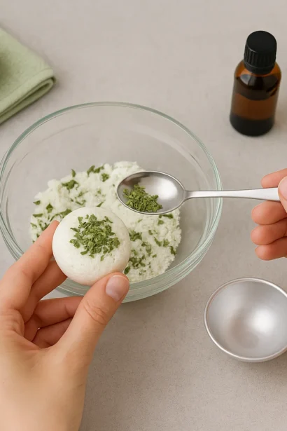 How to Make a Shower Bomb with Eucalyptus That Is Natural