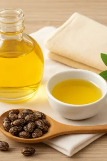 castor oil for lymphatic drainage