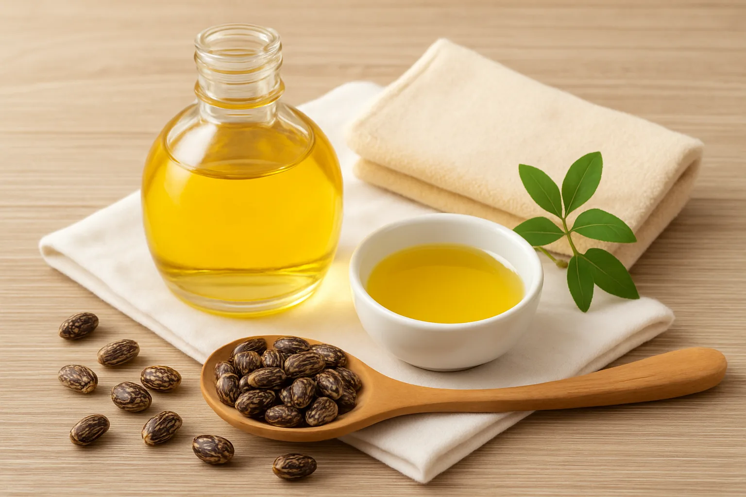 castor oil for lymphatic drainage