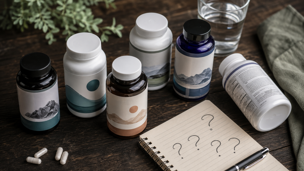 comparingmagnesiumsupplementbottles Natural Knows magnesium glycinate vs threonate for sleep