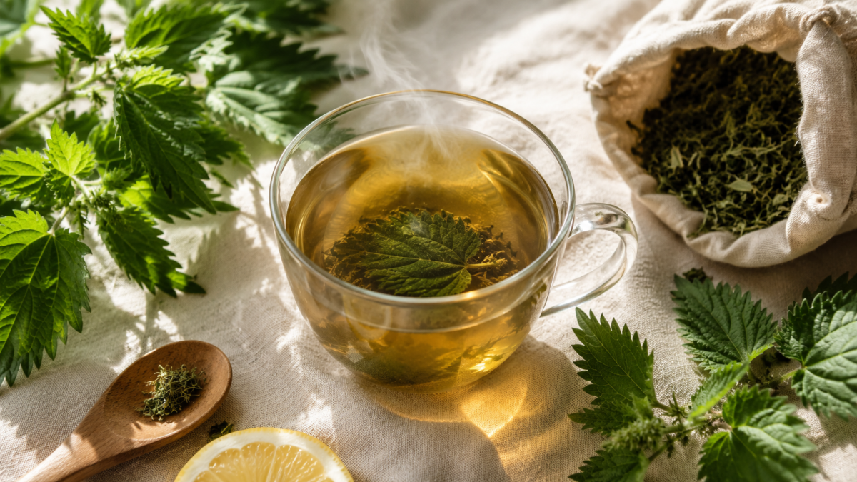nettleteaforallergiesfeatured Natural Knows nettle tea for allergies